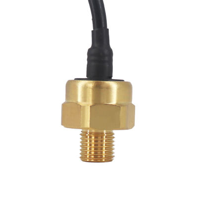 IP65 5.25VDC Cable Outlet Brass Hydraulic Pressure Sensor Transducer