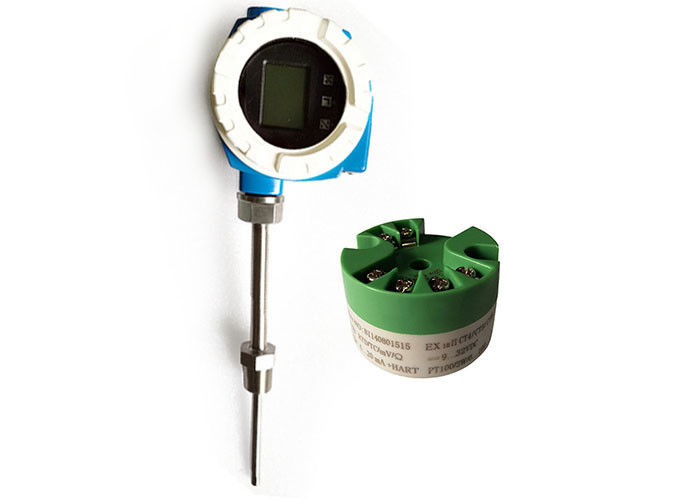 4 -20ma Smart Temperature Transmitter And Temperature Gauge With Thermocouple Type K