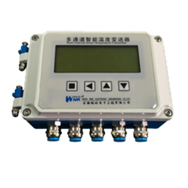 RTD 4-20mA Industrial Temperature Transmitter 0.2%F.S Accuracy 24V Power Supply