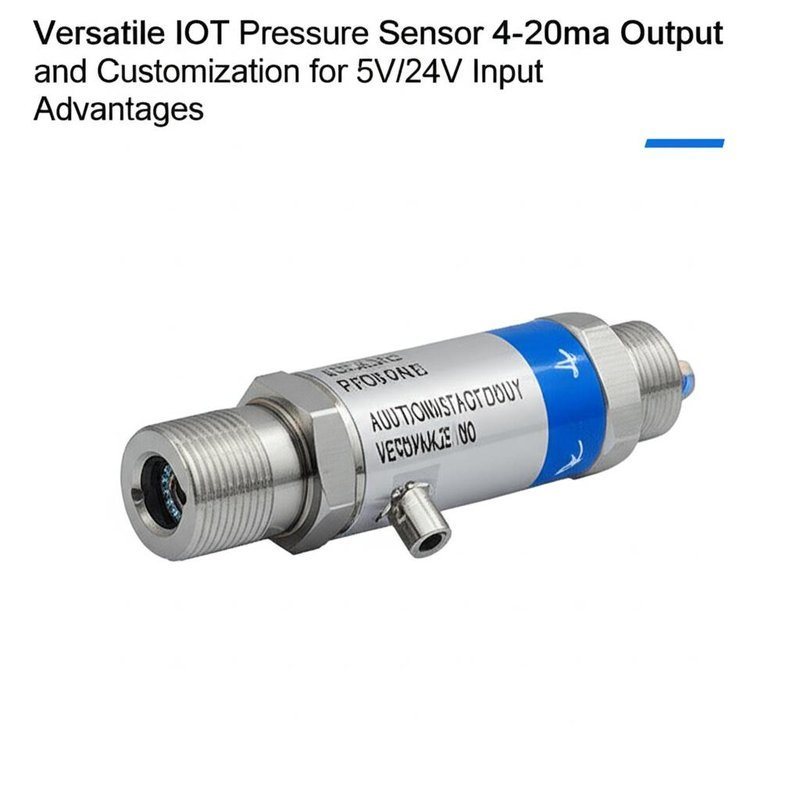 Versatile IOT Pressure Sensor 4-20ma Output and Customization for 5V/24V Input Advantages