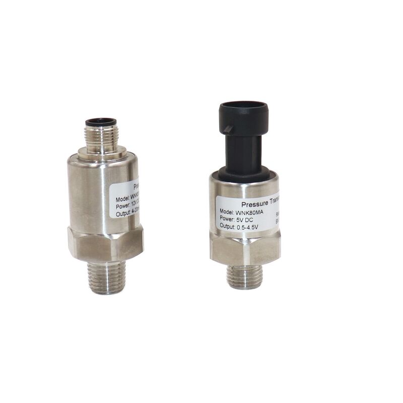Stainless Steel Water Pressure Sensor with Dual Output and 700 Bar Range for Industrial Applications