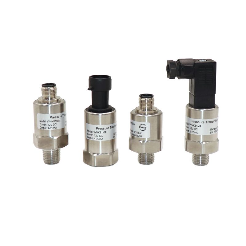 Stainless Steel Water Pressure Sensor with Dual Output and 700 Bar Range for Industrial Applications